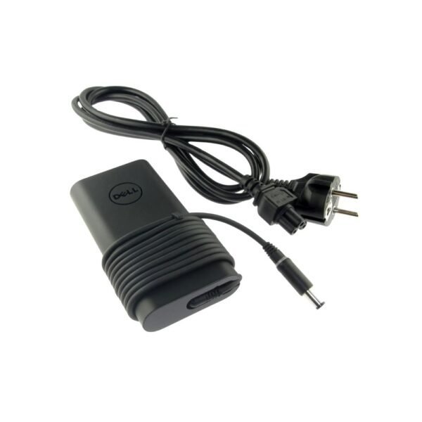 Dell Barrel Original 100% 90 Watt Charger (Glossy & White Light)