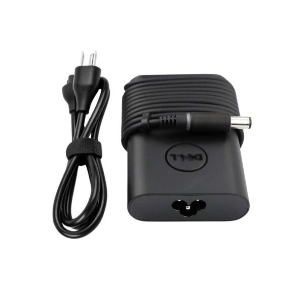 Dell Barrel Original 100% 65 Watt Charger (Glossy & White Light)