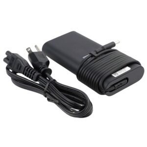 Dell Barrel 4.5 mm 100% Original 130 Watt Charger (White Light) - ADAMO