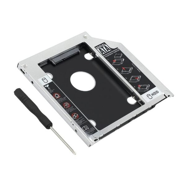Optical CD/DVD-ROM HDD SATA-III Caddy for Universal - 9.5mm & 12.7mm - CHINA