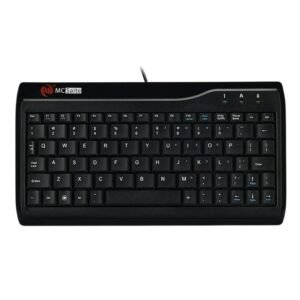 Super Mini Wired Keyboard - MCSaite Full Size 78 Keys Keypad - Small Portable - Professional or Industrial Use for Computer & Laptop Mac Notebook