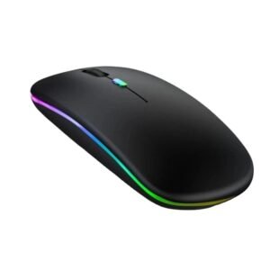 HP W10 Wireless Rechargeable Mouse With RGB Lights - CHINA