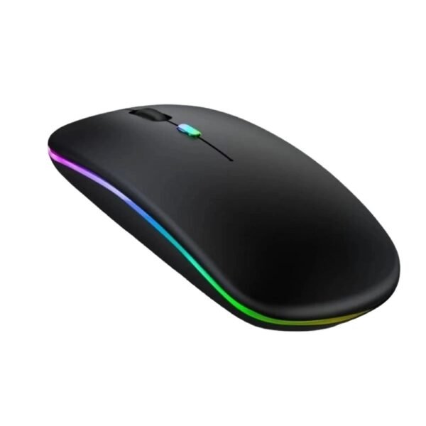 HP W10 Wireless Rechargeable Mouse With RGB Lights - CHINA