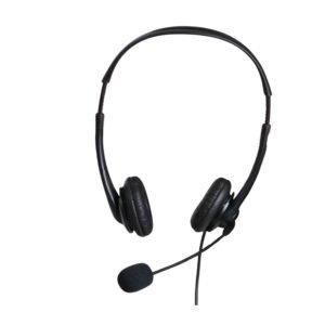 HP Stereo Headphone Noise Cancelling USB - CHINA - (flexible boom mic blocks the background noise)