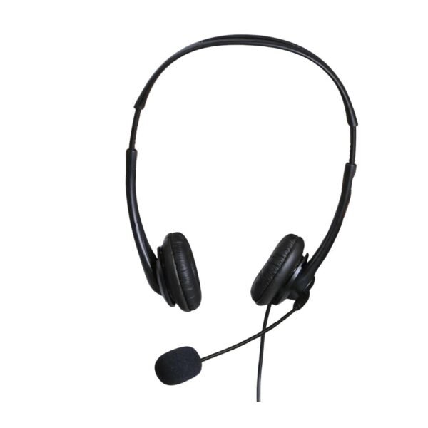 HP Stereo Headphone Noise Cancelling USB - CHINA - (flexible boom mic blocks the background noise)