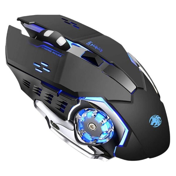 Zunate Wireless Rechargeable & Bluetooth Gaming Mouse - CHINA - (RGB Lights & Professional FPS Shooter) -
