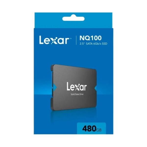 Lexar NQ 100 2.5'' SATA 6GB/s 480GB SSD - BOX PACK - 01 Year Warranty