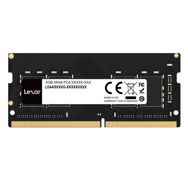 Lexar 32GB DDR4-3200 SODIMM - Laptop Memory - Box Pack - 01 Year Warranty
