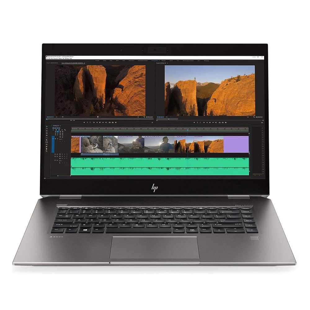 HP ZBook Studio G5 – 8th Gen – Core  i7-8850H 6 Cores, 12 Threads Hexa-Core Processor 16GB-256GB SSD Intel UHD Graphics 15.6″ FHD IPS Display Backlit Keyboard