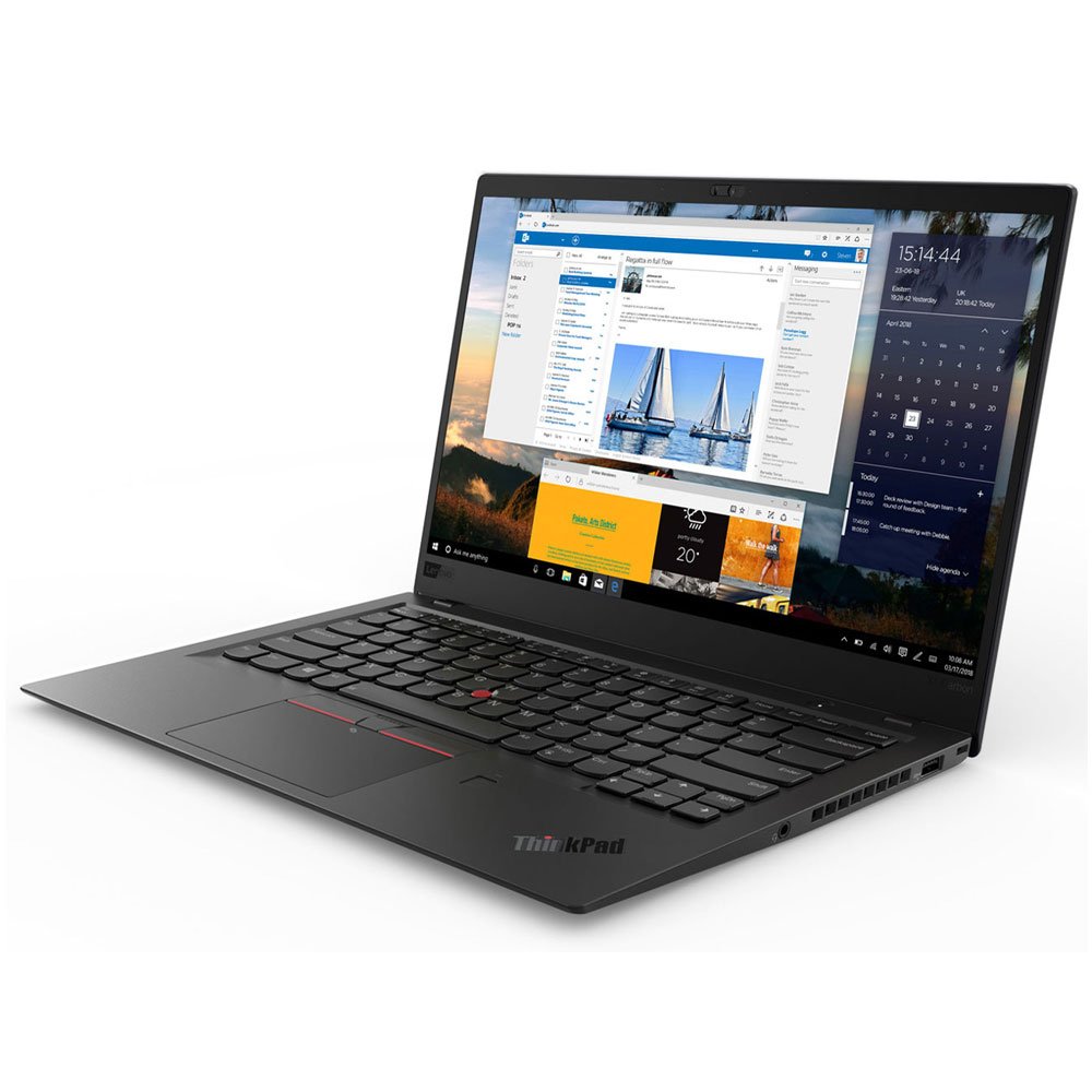 Lenovo Thinkpad X1 Carbon Gen 6 – 8th Gen Core i7-8650U Processor 8GB-256GB NVME Intel UHD Integrated Graphics 14″ FHD Display Backlit Keyboard Fingerprint Fingerprint Reader