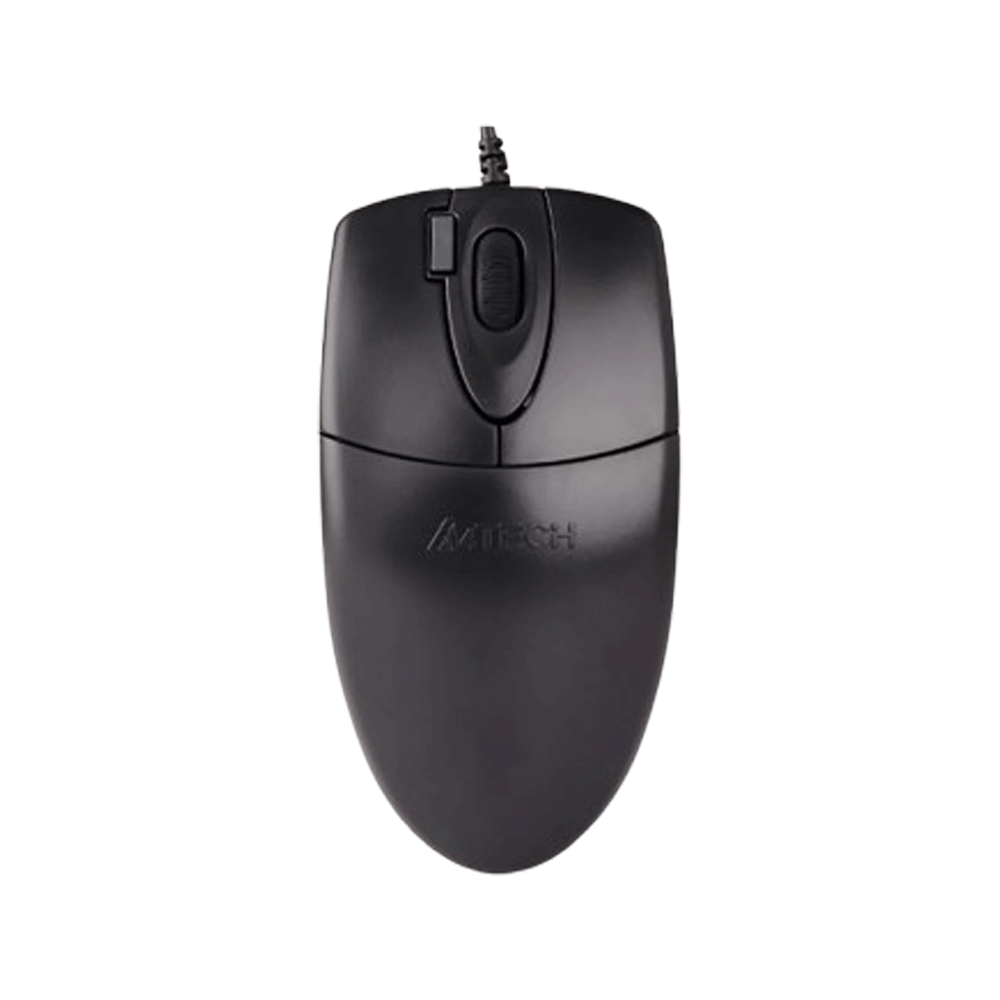 A4Tech OP-620D Wired Optical Mouse – Plug & Play with Smooth Navigation